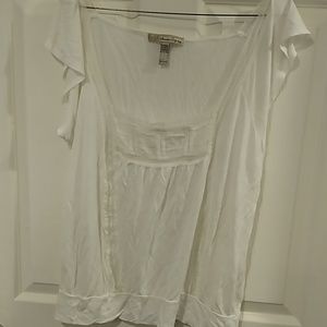 Lightweight Bright White summer top